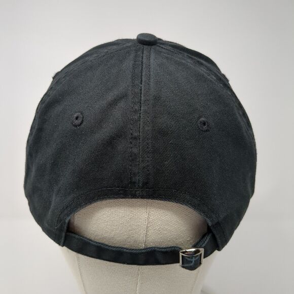 Bar Gernika Slideback Hat Black One Size Adjustable 6 Panel Fahrenheit - Picture 5 of 8